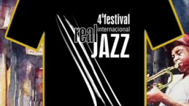 imagen de la camiseta oficial del Cuarto Festival de Jazz en Miguelturra
