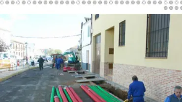 Imagen de las obras, noviembre 2005