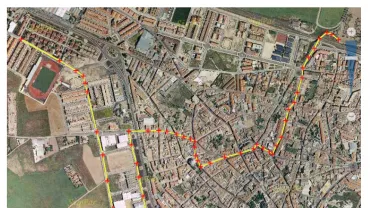 imagen plano de la Media Maratón Rural 2011