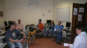 Los futuros formadores de Molinux en el curso