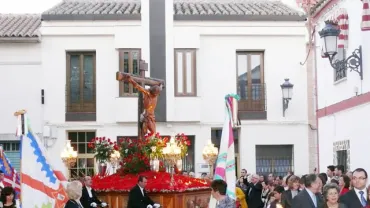 imagen de la Procesión del Cristo, mayo 2011
