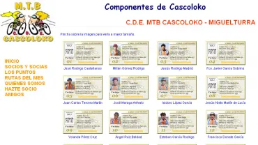 imagen de la nueva web, www.cascoloko.org