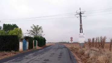 imagen camino de Ciruela, junio 2009