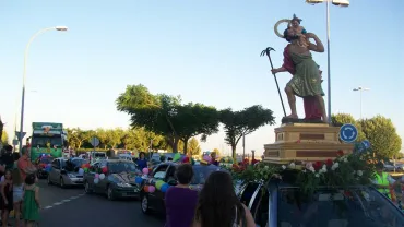 imagen de archivo de la celebración de San Cristóbal en Miguelturra