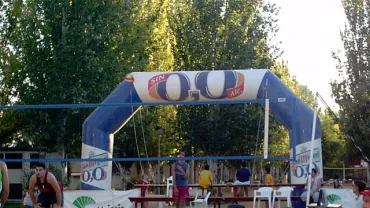 imagen del torneo de Voley Playa, agosto 2006
