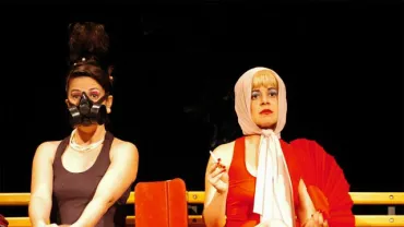 imagen obra teatral -Con las maletas hechas ...-