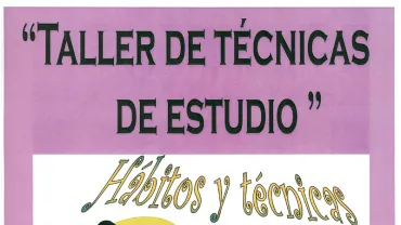 imagen cartel técnicas de estudio, febrero 2014