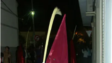 Penitentes en la Semana Santa de Miguelturra