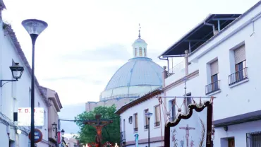 imagen de la Procesión del Cristo, mayo 2010