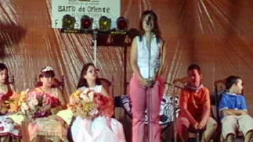 imagen del inicio de las fiestas del Barrio Oriente