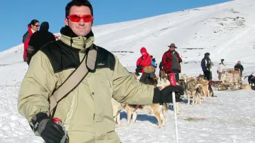 imagen de miguelturreños en Sierra Nevada, año 2004