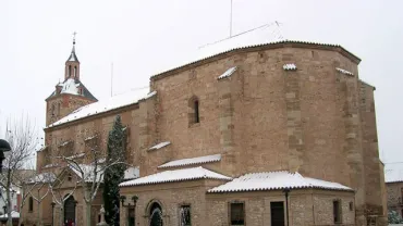 Plaza de la Constitución nevada en enero de 2006