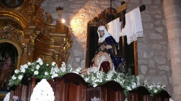 imagen de un paso de Semana Santa de Miguelturra