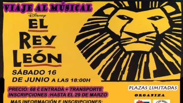 imagen publicidad cartel del rey león, junio 2012