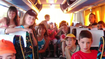 imagen del autobús del campamento municipal 2007