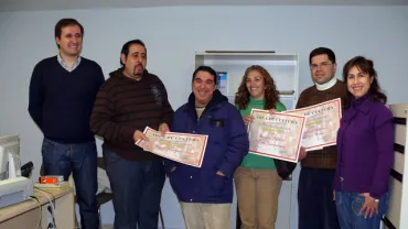 imagen entrega premios certamen belenes 2008