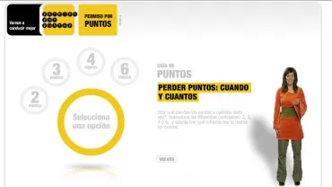 La web www.permisoporpuntos.es nos informa