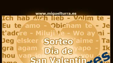 flyer ganadores sorteo San Valentín 2008