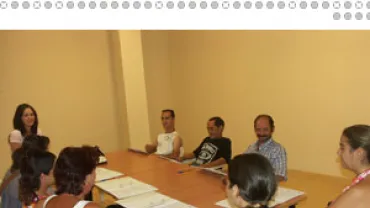 curso de limpieza de cristales, julio 2005