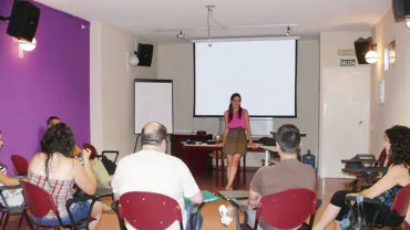 imagen curso deshabituación tabáquica, julio 2011