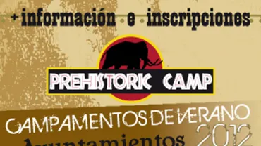 Logo del Prehistoric camp