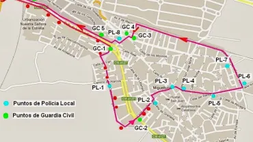 imagen de archivo de uno de los rutómetros de las maratones por Miguelturra