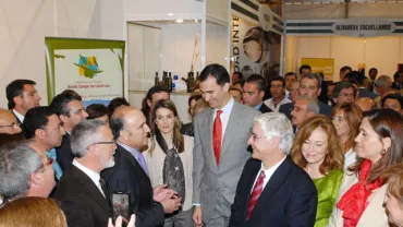 imagen del saludo a Sus Altezas los Príncipes, mayo