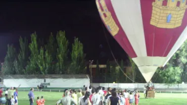 Globo aerostático en el Esta Noche Toca