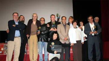 imagen entrega premios Octavo Festival Teatro