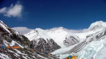 Primeras imágenes desde el campamento base