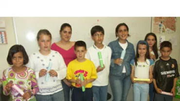 Diana en taller infantil a la lectura