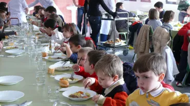 comienzo comedor escolar en Miguelturra, enero 2007