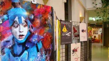 imagen exposición carteles carnaval 2010