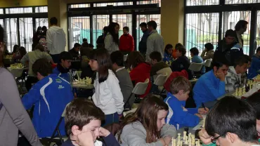 Imagen campeonato provincial ajedrez, 2012.