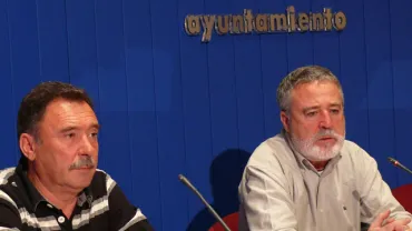 imagen Román Rivero y Jesús Sánchez, abril 2009