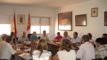 imagen reunión Mancomunidad, 11 septiembre 2007