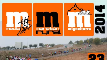 imagen cartel Media Maratón Rural, noviembre 2014
