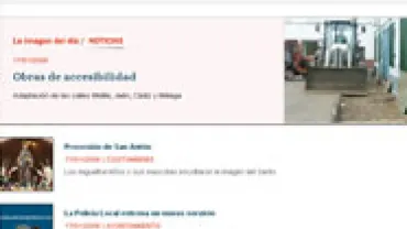 Chat con el alcalde y cuentas de email en la web