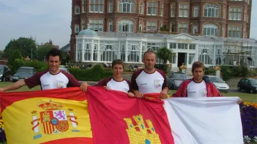Los castellanomanchegos sonrientes con su triunfo