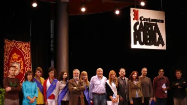 imagen autoridades y premiados-as, 18 octubre 2009