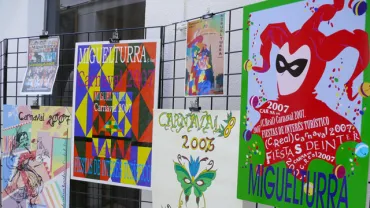 exposición carteles anunciadores Carnaval 2007