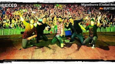 imagen del concierto de Huecco en Miguelturra, julio 2017