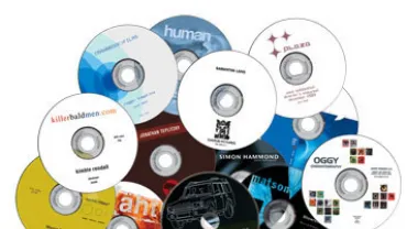 imagen de cds y dvds