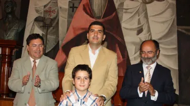 imagen entrega premio reciclaje, junio 2011