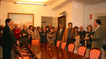 Román Rivero visitó la zona turística, noviembre 06