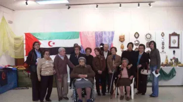 Mayores de Estancias Diurnas en la exposición