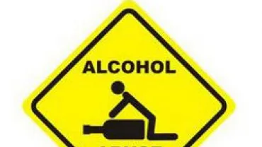 imagen cartel contra el abuso del alcohol