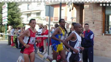 Bekele a su paso por Miguelturra