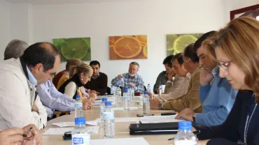 imagen reunión Mancomunidad, 2 noviembre 2010