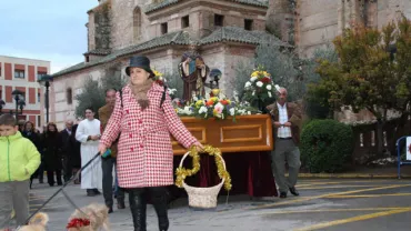 imagen de la Procesión de San Antón, enero 2014